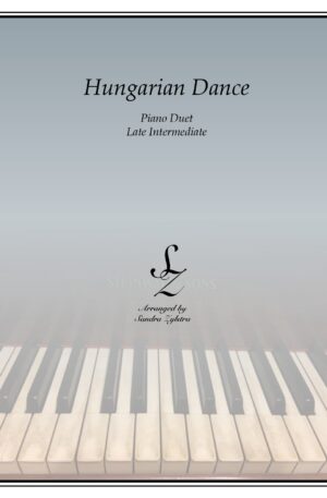 Hungarian Dance -Late Intermediate Piano Duet