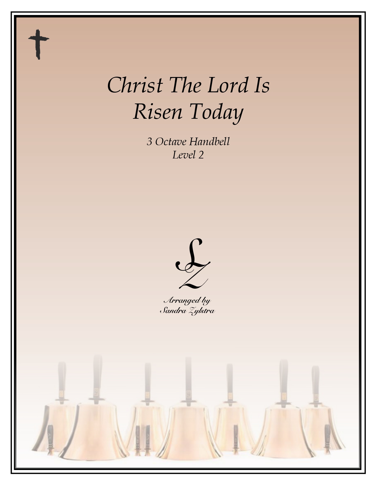 Christ The Lord Is Risen Today handbells cover page 00011