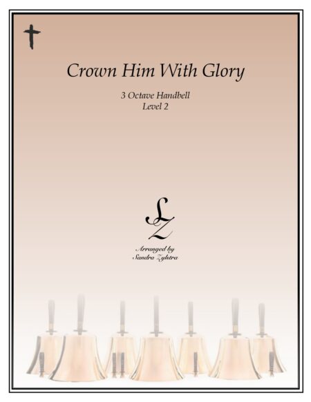 Crown Him With Glory handbells cover page 00011