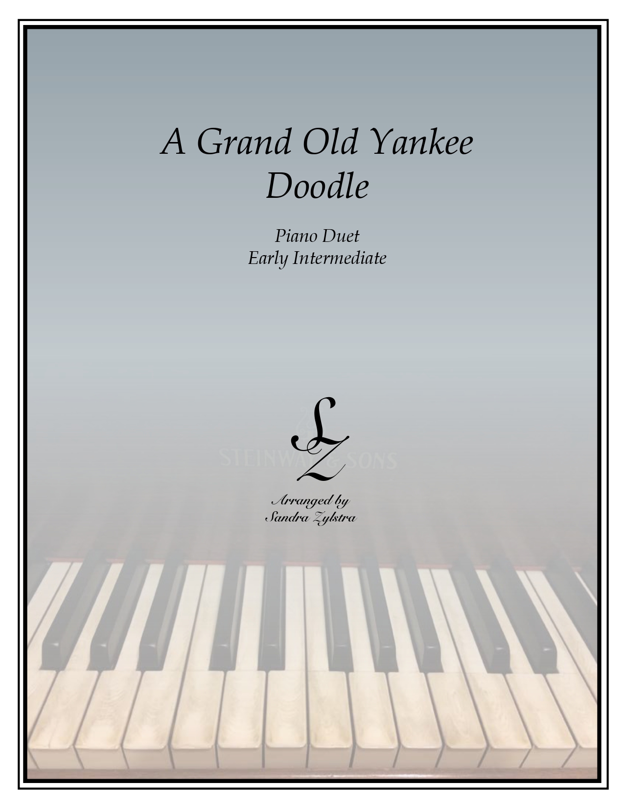 A Grand Old Yankee Doodle early intermediate duet parts cover page 00011