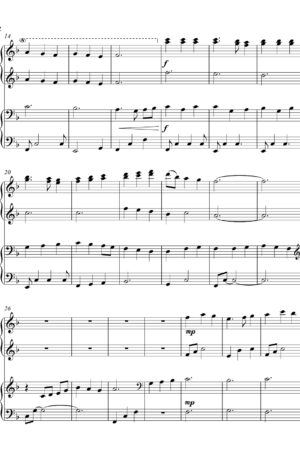 My Country Tis’ Of Thee -Early Intermediate Piano Duet