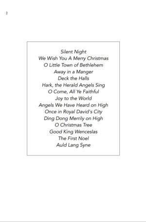 Carols for Two – 15 Carols for Trumpet/Trombone Duet with Piano Accompaniment