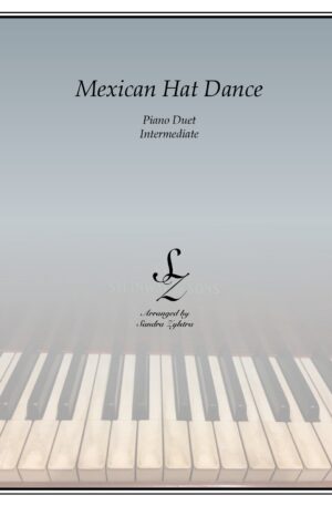 Mexican Hat Dance -Intermediate 1 Piano, 4 Hand Duet