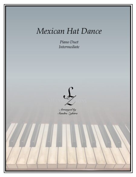 Mexican Hat Dance intermediate duet cover page 00011