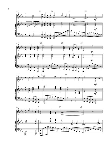A Saviors Love 2 octave handbell piano part cover page 00031