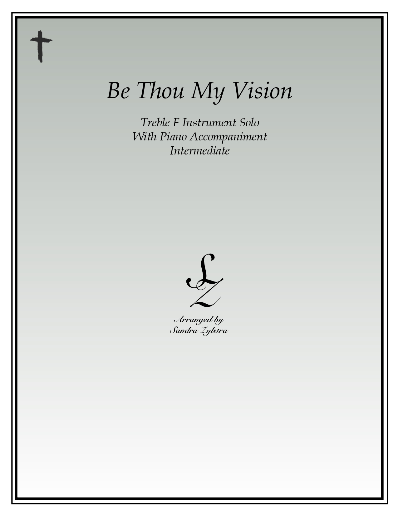 Be Thou My Vision F instrument solo part cover page 00011