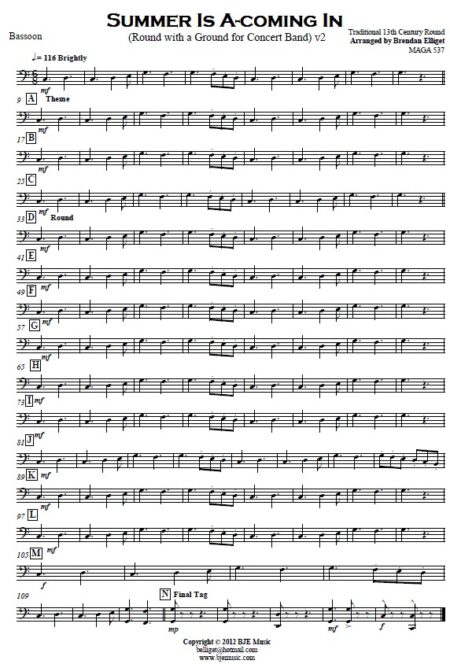 173 FC Summer Is A coming In Concert Band Sample page 05