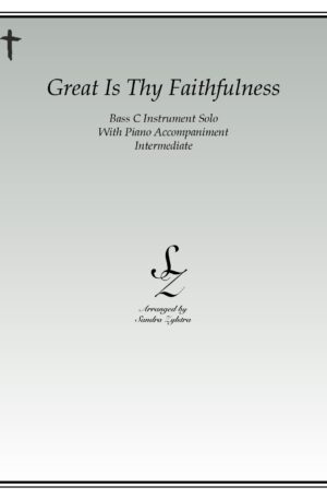 Great Is Thy Faithfulness – Instrument Solo with Piano