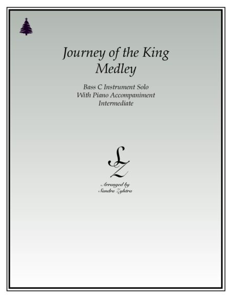 Journey Of The King Medley bass C instrument part cover page 00011