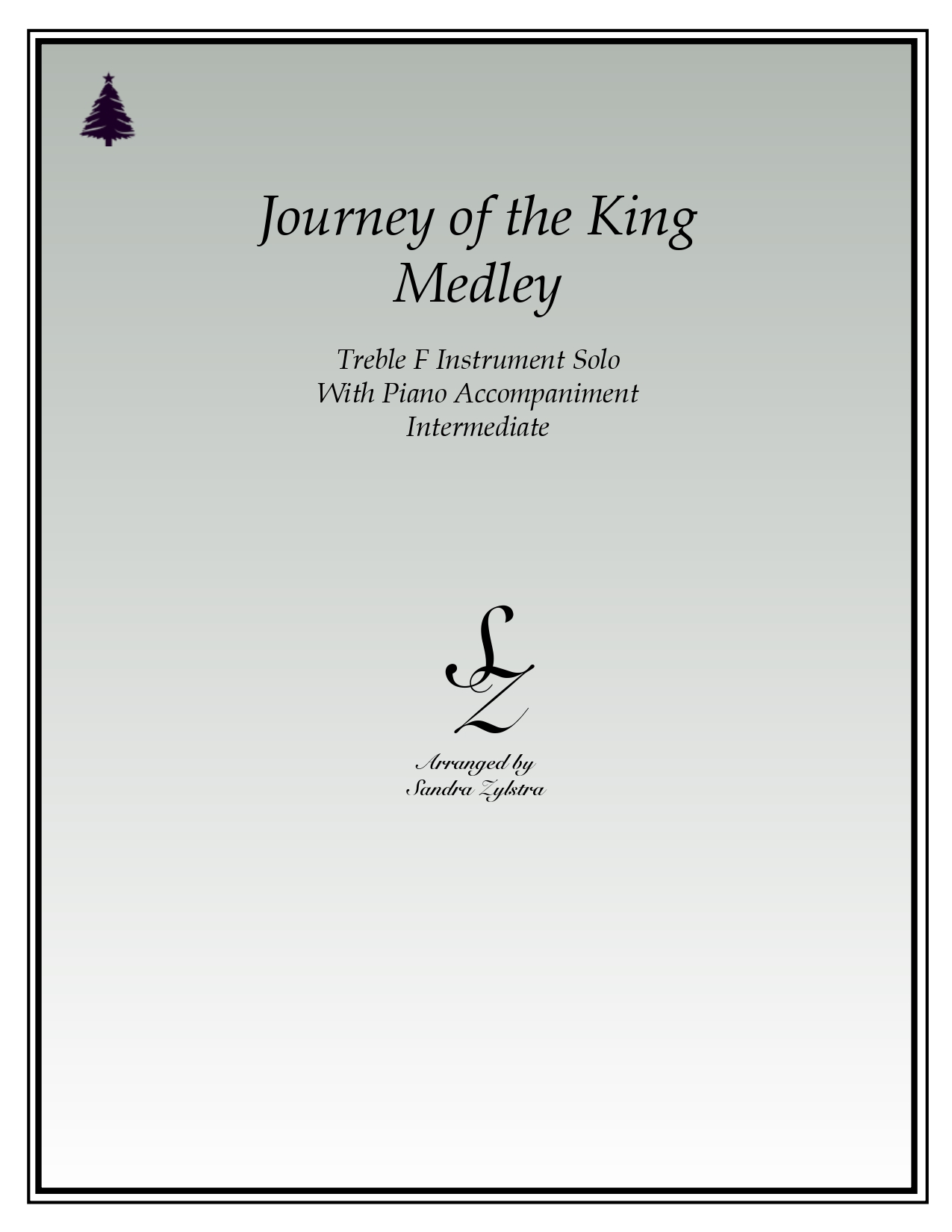 Journey Of The King Medley F instrument solo part cover page 00011
