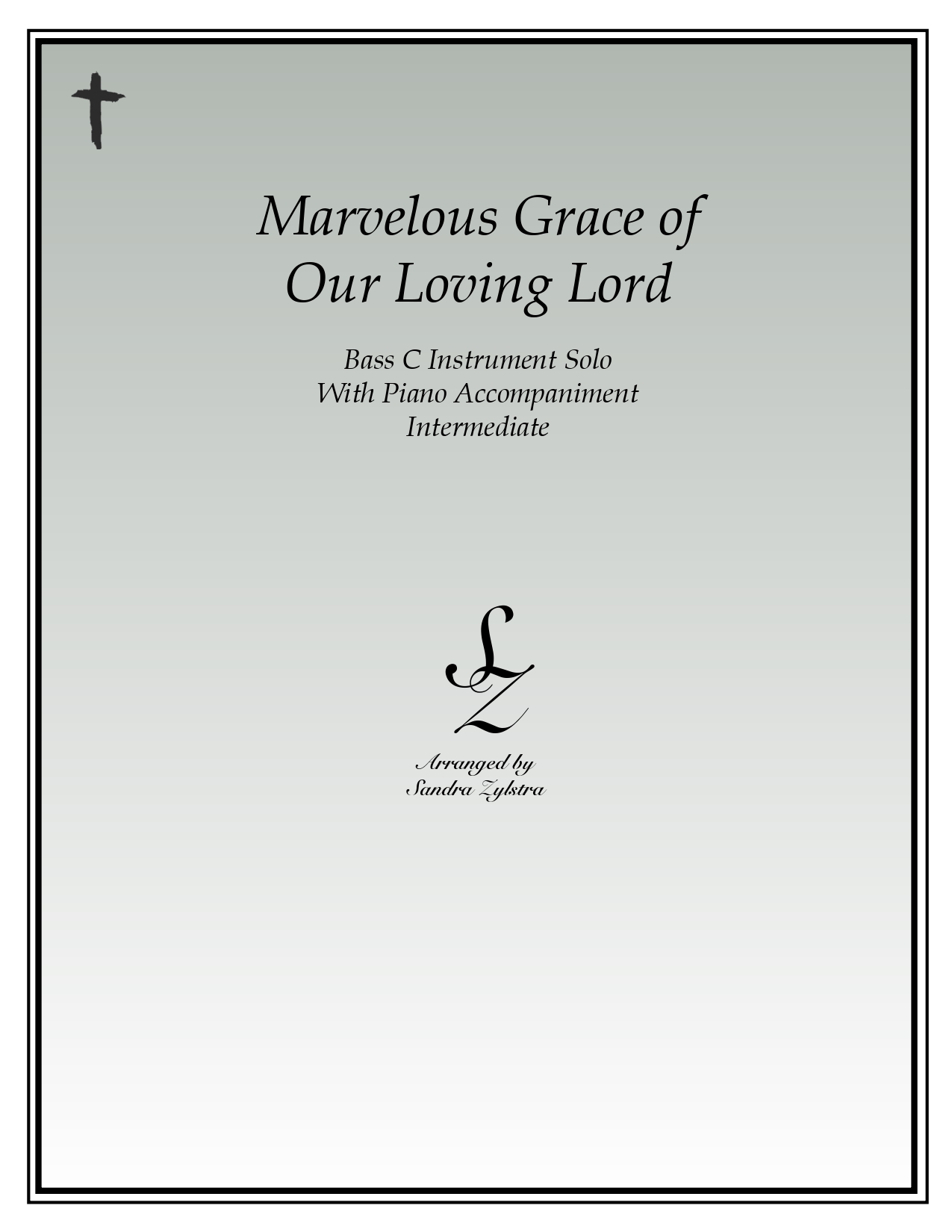 Marvelous Grace Of Our Loving Lord bass C instrument solo part cover page 00011