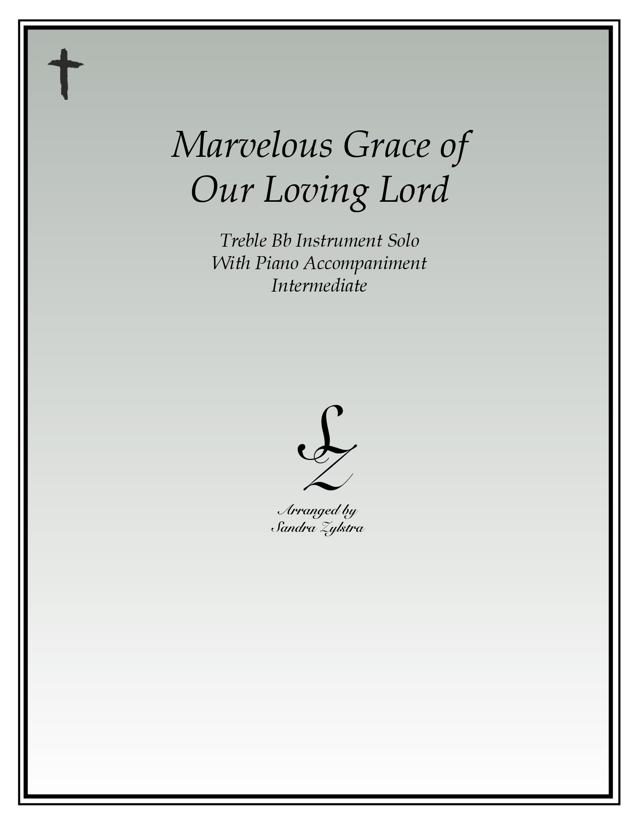 Marvelous Grace Of Our Loving Lord Bb instrument solo part cover page 00011
