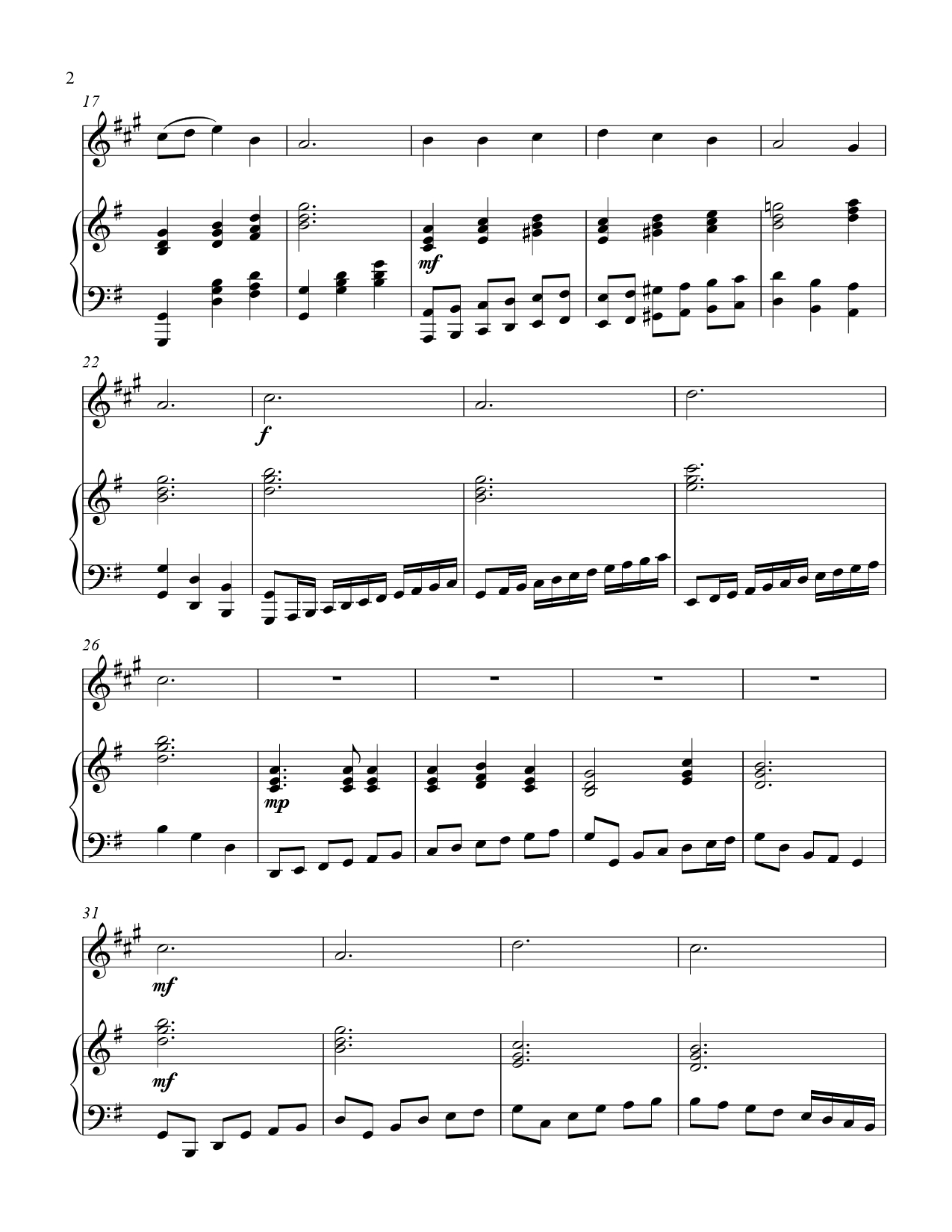 Marvelous Grace Of Our Loving Lord -Treble Bb Instrument Solo - Image 3