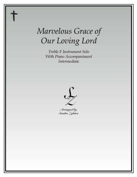 Marvelous Grace Of Our Loving Lord F instrument solo part cover page 00011