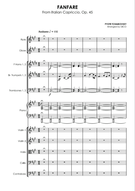 Fanfare Italian Capriccio p.1