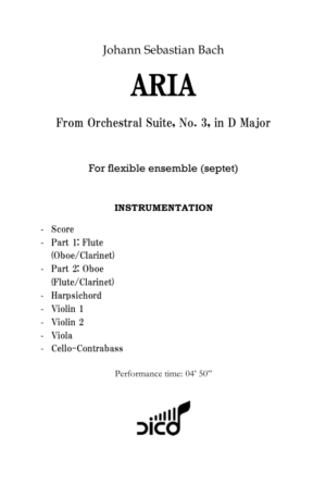 ARIA (from Orchestral Suite No. 3, in D Major)