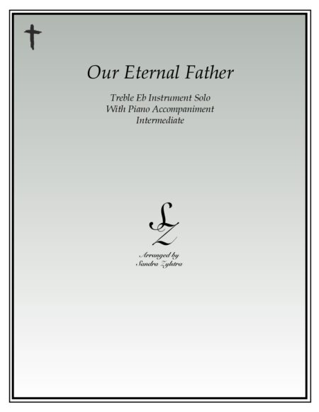 Our Eternal Father Eb instrument solo part cover page 00011