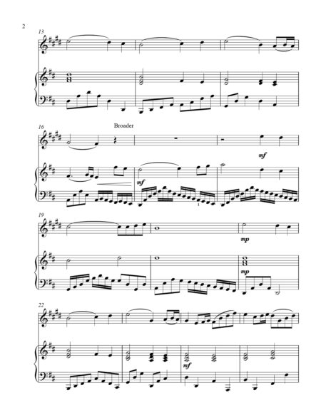 Pachelbels Noel Bb instrument solo part cover page 00031