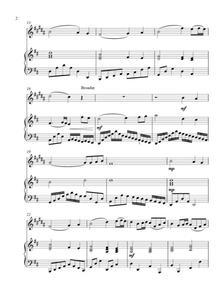 Pachelbels Noel Eb instrument solo part cover page 00031