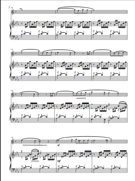 prelude in c minor clarinet PNG