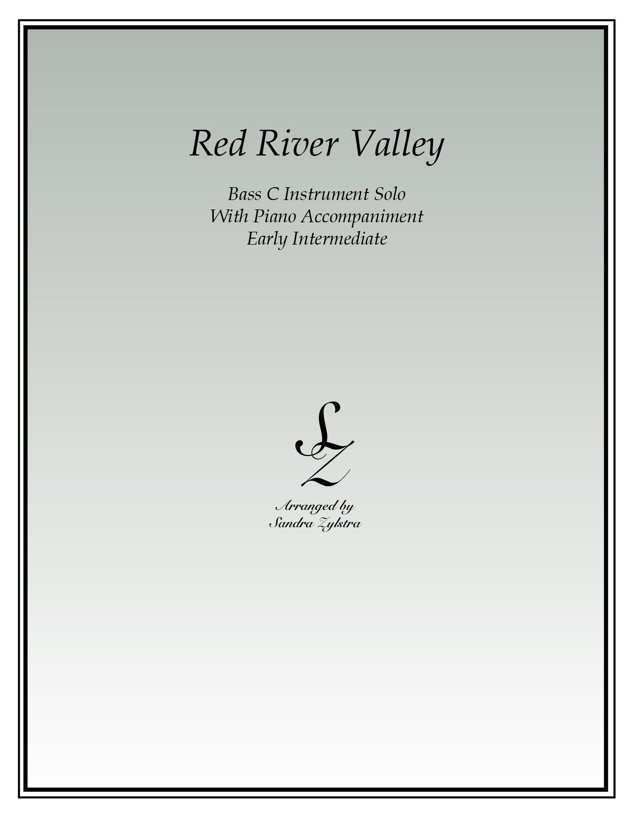 Red River Valley bass C instrument part cover page 00011