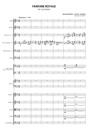 Fanfare Royale (for orchestra)