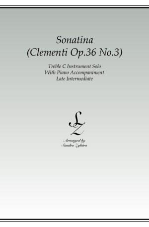 Sonatina-Clementi (Op. 36, No. 3) – Instrument Solo with Piano