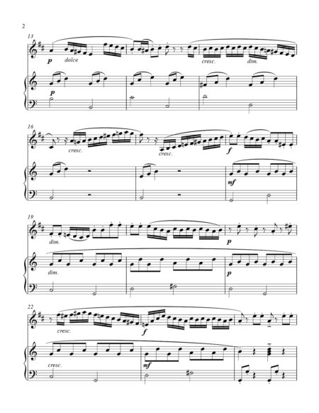 Sonatina Op. 36 No. 3 Clementi Bb instrument solo part cover page 00031