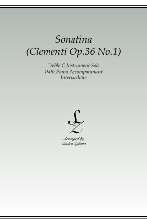 Sonatina-Clementi (Op. 36, No. 1) – Instrument Solo with Piano Accompaniment