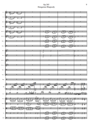 Op.385 Rhapsodie Hongroise Flute & Piano by Wilhelm Popp “Orchestrated by Anıl Altınsoy”