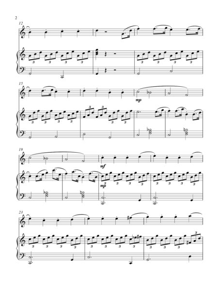 Sonatina Haydn treble C instrument solo part cover page 00031