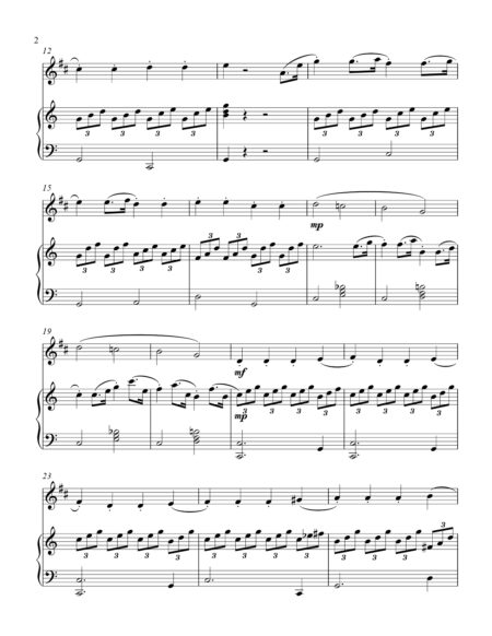 Sonatina Haydn Bb instrument solo part cover page 00031