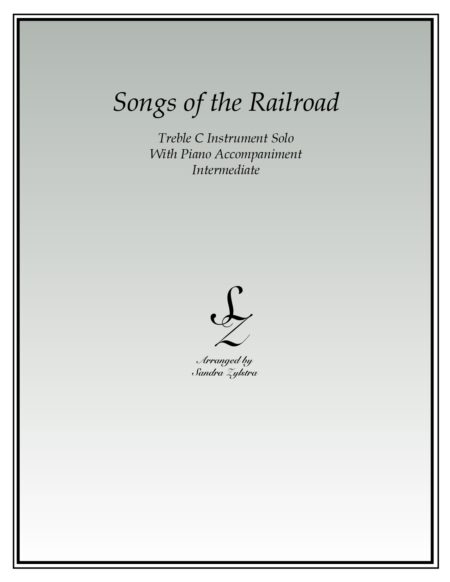 Songs Of The Railroad treble C instrument solo part cover page 00011