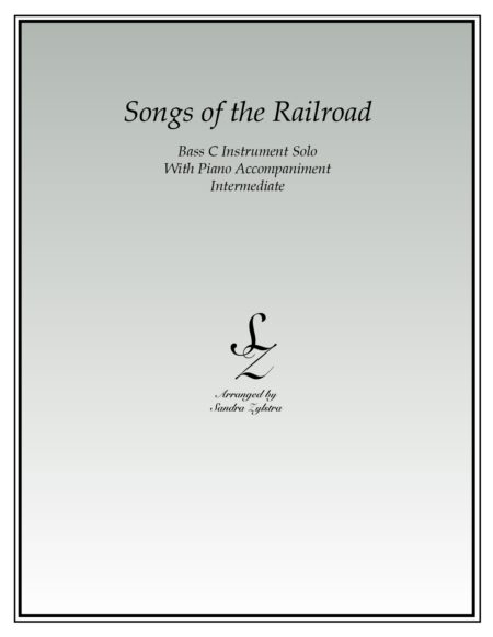Songs Of The Railroad bass C instrument solo part cover page 00011