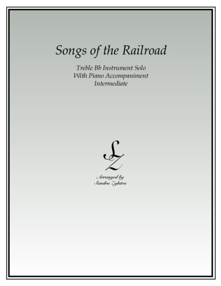 Songs Of The Railroad Bb instrument solo part cover page 00011