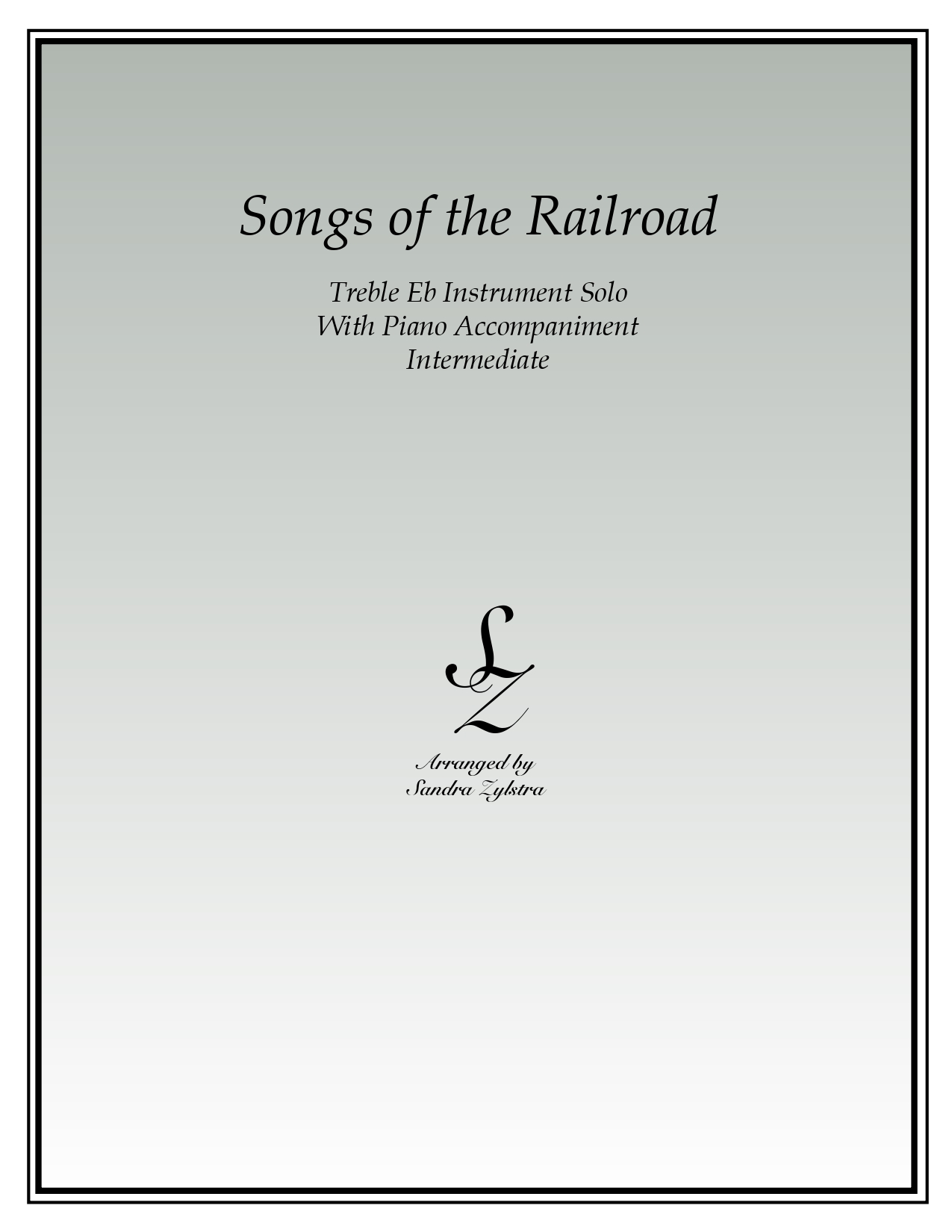 Songs Of The Railroad Eb instrument solo part cover page 00011