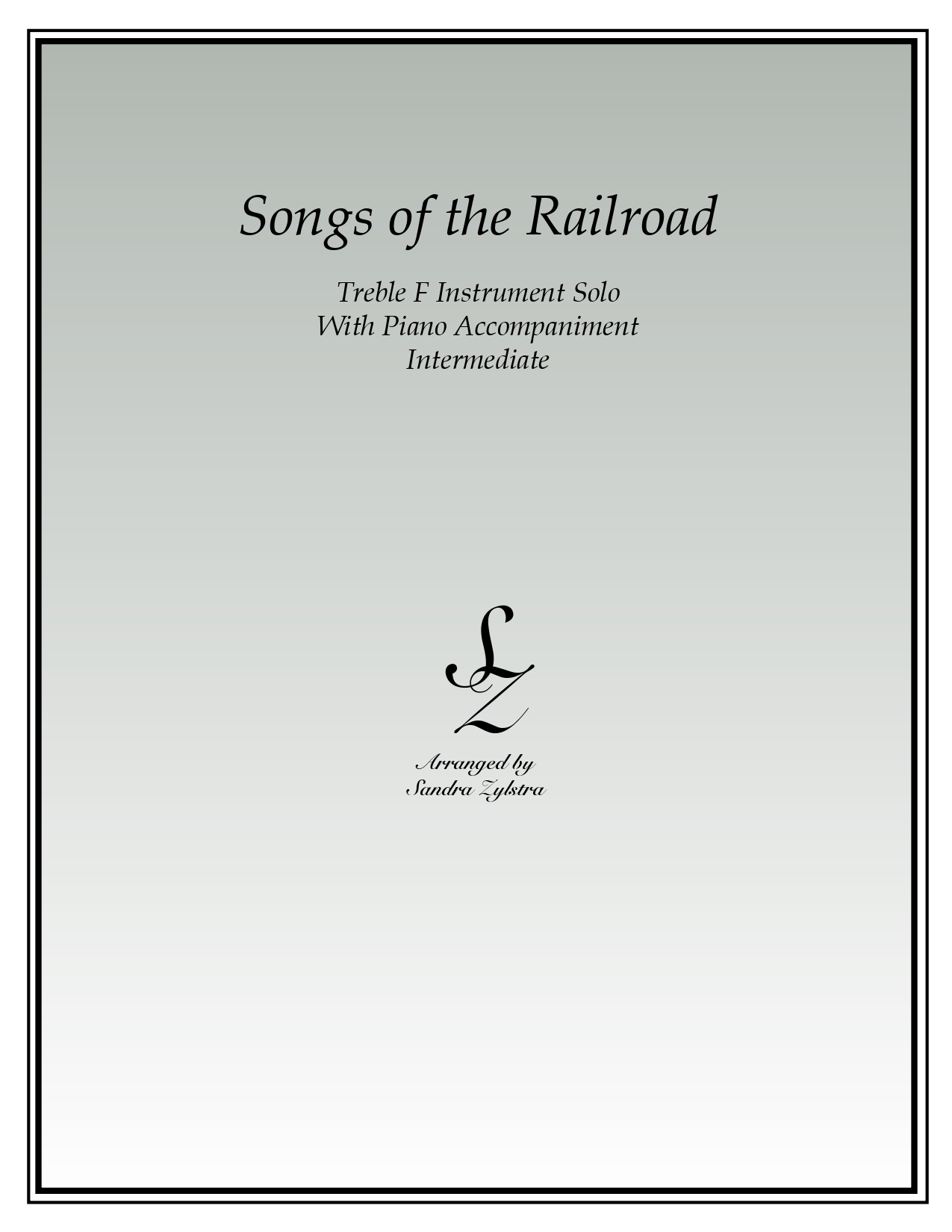 Songs Of The Railroad F instrument solo part cover page 00011