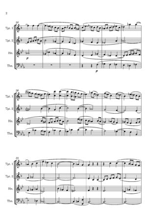 Impromptu (for Brass Quartet)