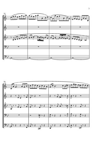 Preludio, Book 2, No. 6 (for Brass Quintet)