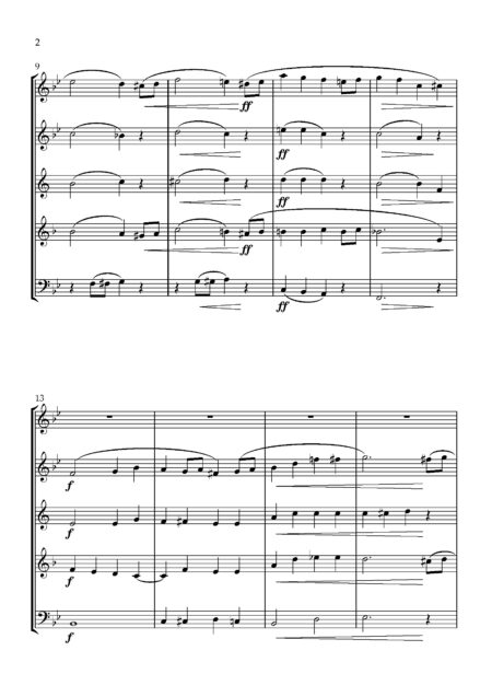 Wind Quintet Hosmer E Easter Joy Full Score Page 03