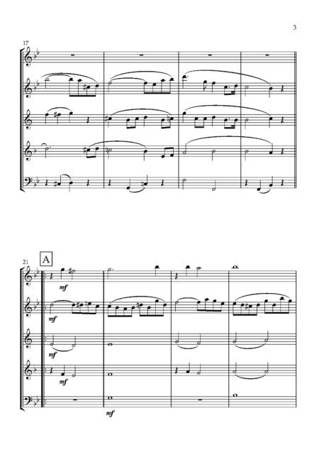 Wind Quintet Hosmer E Easter Joy Full Score Page 04