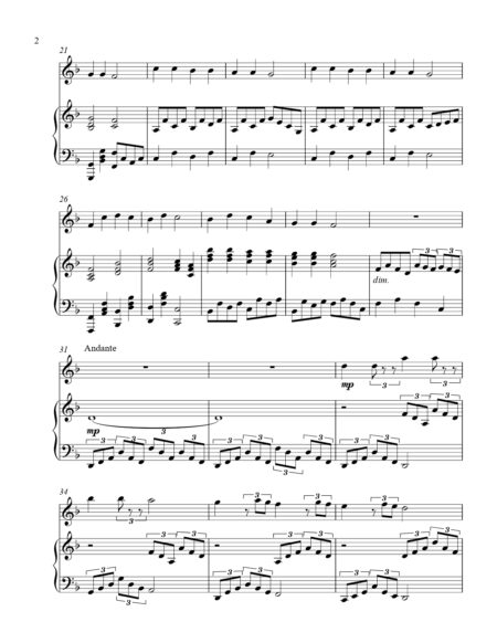 Twinkle Twinkle Little Star treble C instrument solo part cover page 00031