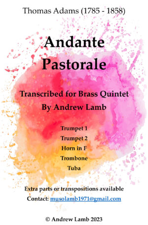 Andante Pastorale for Brass Quintet
