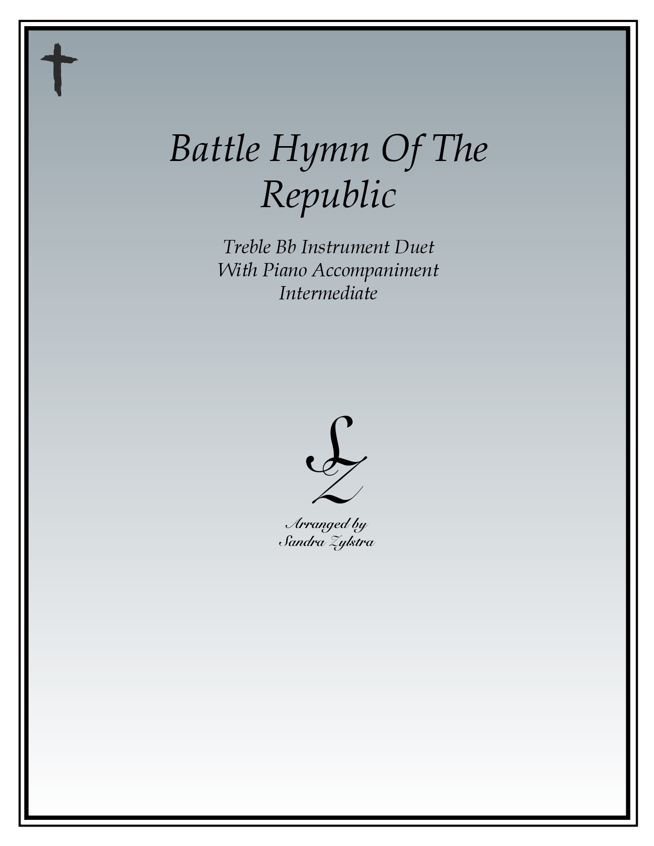Battle Hymn Of The Republic Bb instrument duet parts cover page 00011