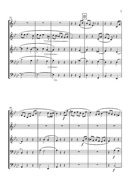 Brass Quintet Capocci F Allegretto Score and parts Page 04