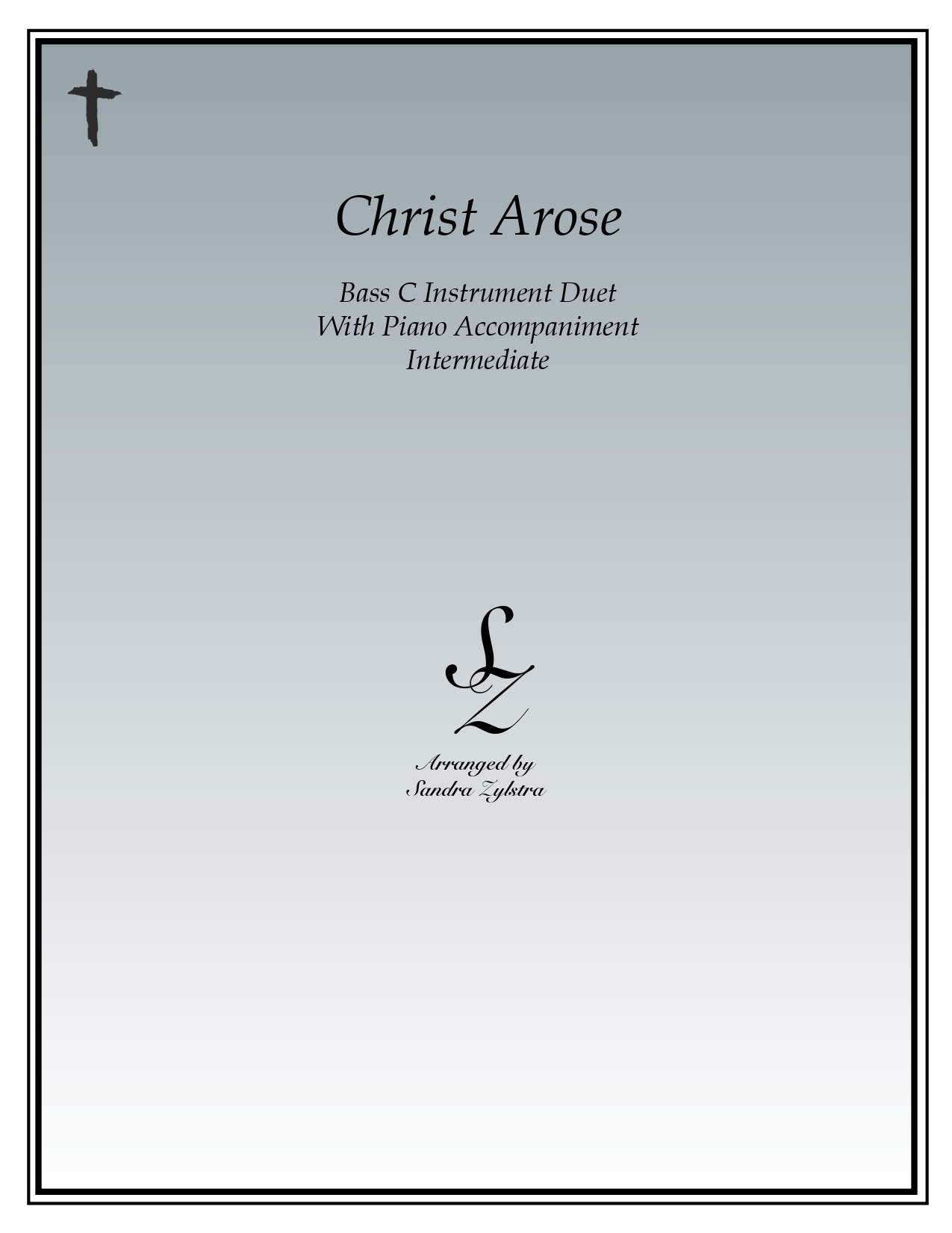 Christ Arose bass C instrument duet parts cover page 00011