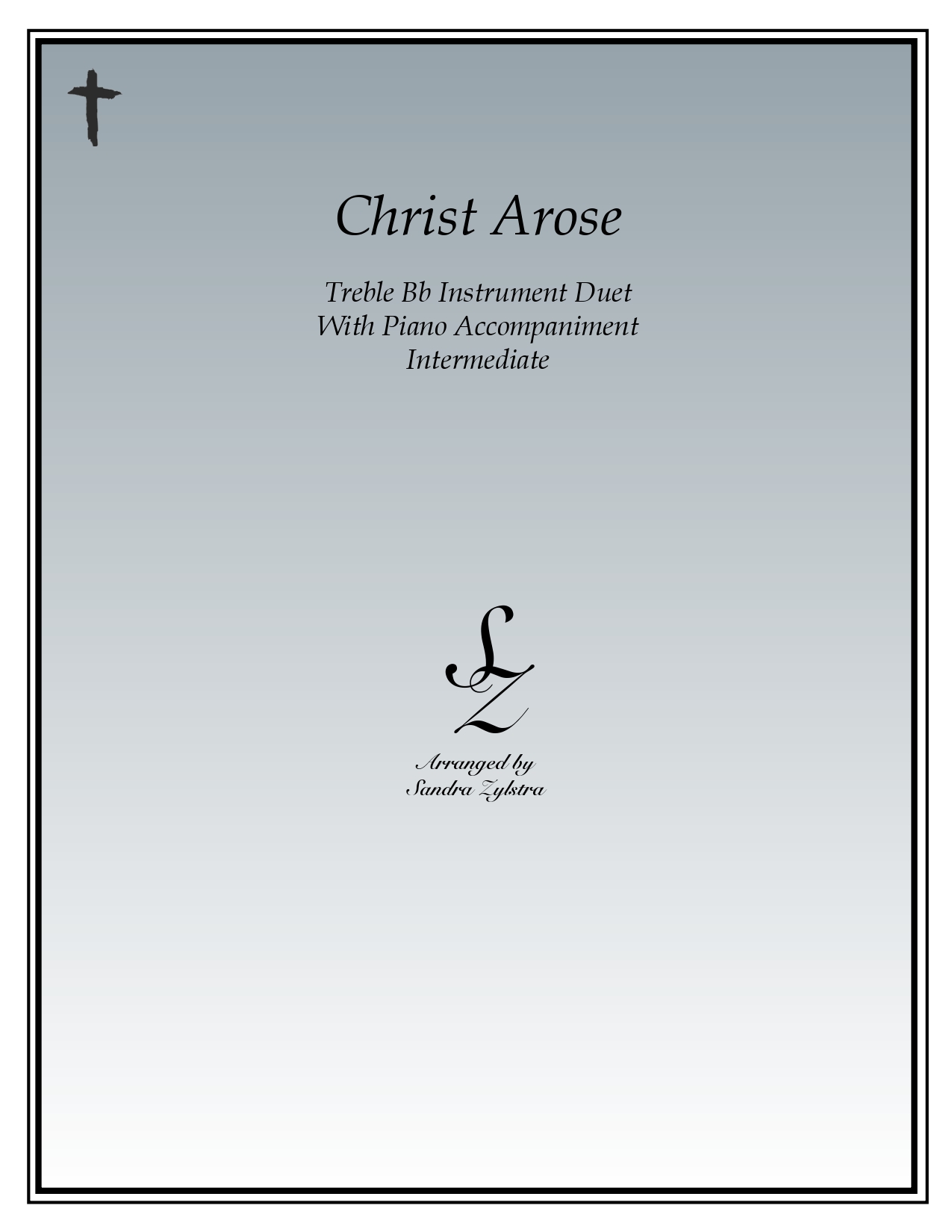 Christ Arose Bb instrument duet parts cover page 00011