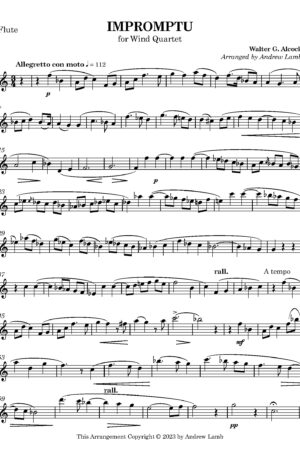 Impromptu (for Wind Quintet)
