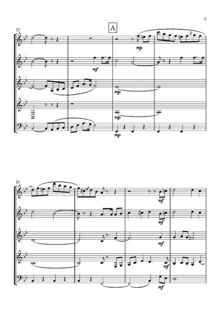 Wind Quintet Buck D Easter Anthem Score and parts Page 04