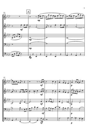 Easter Anthem, Op. 46 (for Brass Quintet)